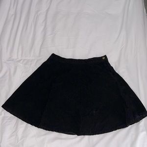 Corduroy Black American Apparel Skirt